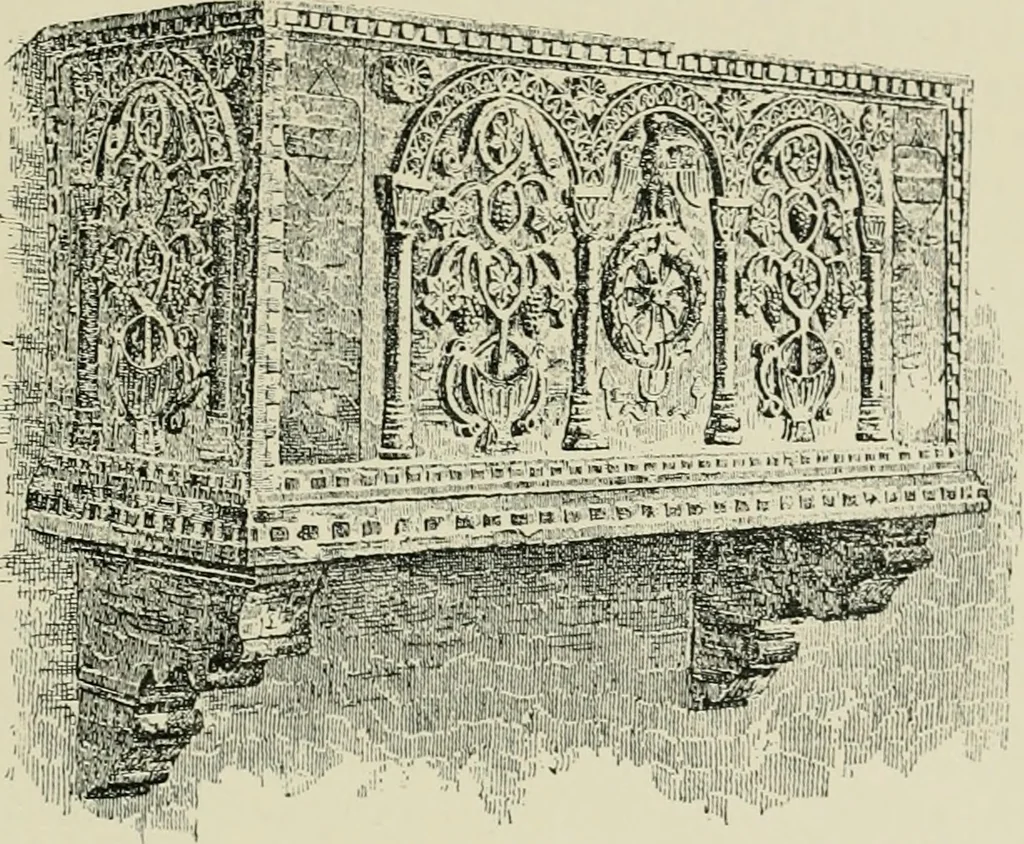 An illustration from Architecture in Italy, from the sixth to the eleventh century; historical and critical researches, 1896, leaf 347