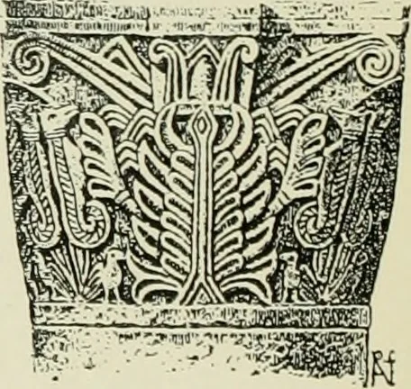 An illustration from Architecture in Italy, from the sixth to the eleventh century; historical and critical researches, 1896, leaf 350