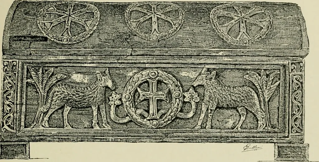 An illustration from Architecture in Italy, from the sixth to the eleventh century; historical and critical researches, 1896, leaf 36