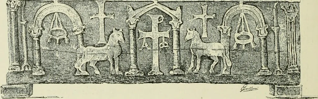 An illustration from Architecture in Italy, from the sixth to the eleventh century; historical and critical researches, 1896, leaf 39