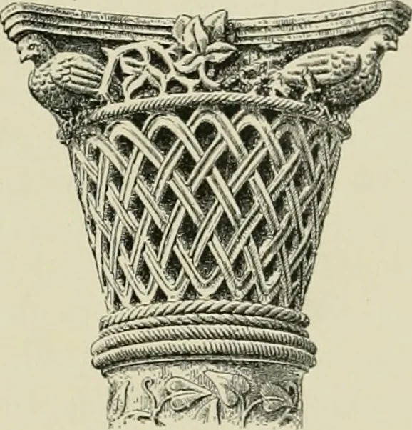 An illustration from Architecture in Italy, from the sixth to the eleventh century; historical and critical researches, 1896, leaf 44