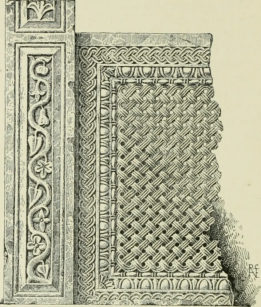 An illustration from Architecture in Italy, from the sixth to the eleventh century; historical and critical researches, 1896, leaf 47