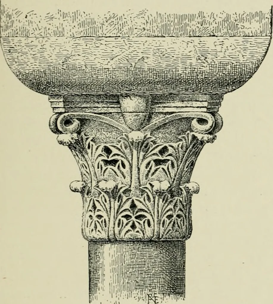 An illustration from Architecture in Italy, from the sixth to the eleventh century; historical and critical researches, 1896, leaf 58