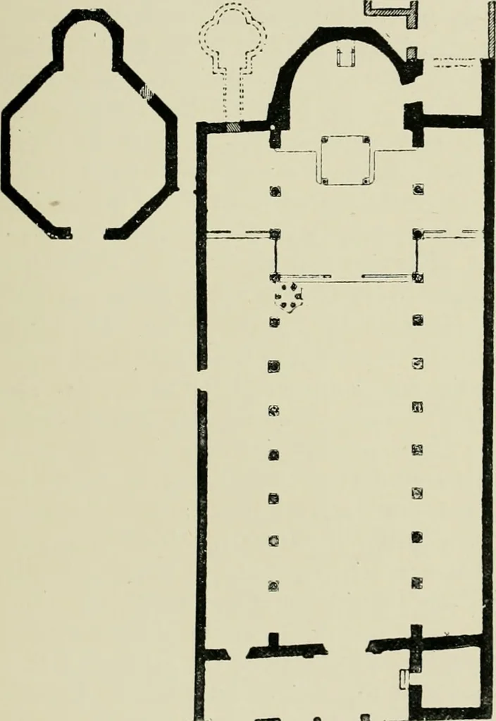 An illustration from Architecture in Italy, from the sixth to the eleventh century; historical and critical researches, 1896, leaf 66