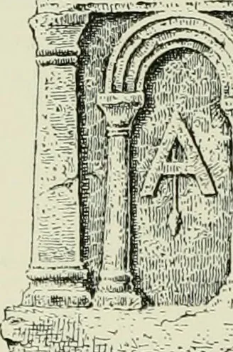 An illustration from Architecture in Italy, from the sixth to the eleventh century; historical and critical researches, 1896, leaf 77
