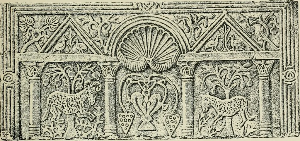 An illustration from Architecture in Italy, from the sixth to the eleventh century; historical and critical researches, 1896, leaf 88