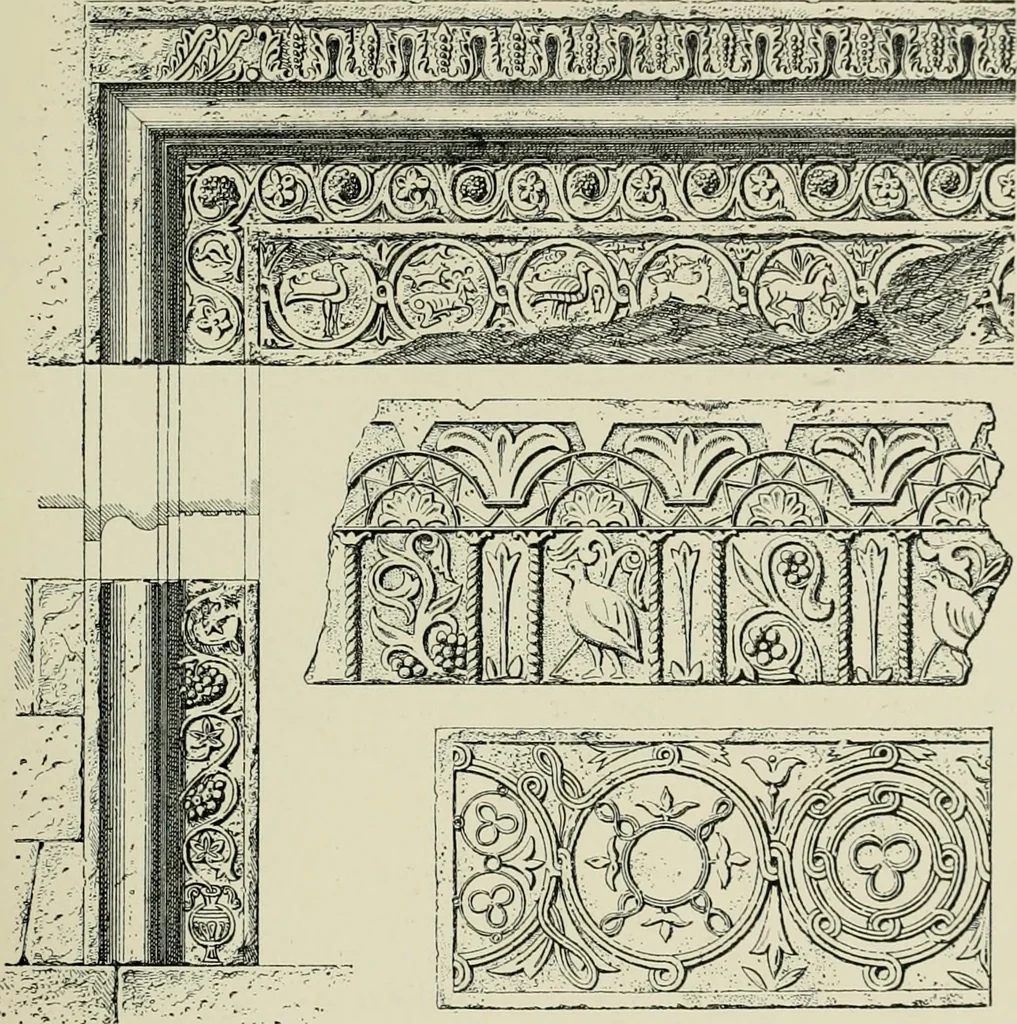 An illustration from Architecture in Italy, from the sixth to the eleventh century; historical and critical researches, 1896, leaf 94