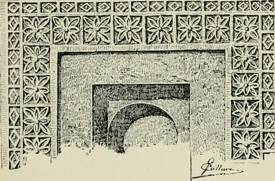 An illustration from Architecture in Italy, from the sixth to the eleventh century; historical and critical researches, 1896, leaf 96