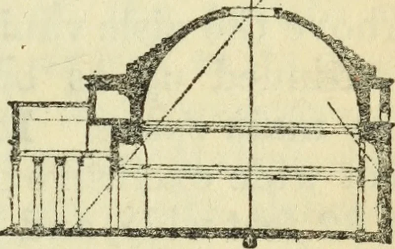 An illustration from Architecture : an introduction to the history and theory of the art of building, 1912, leaf 130
