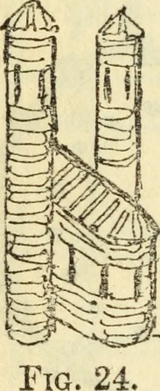 An illustration from Architecture : an introduction to the history and theory of the art of building, 1912, leaf 139