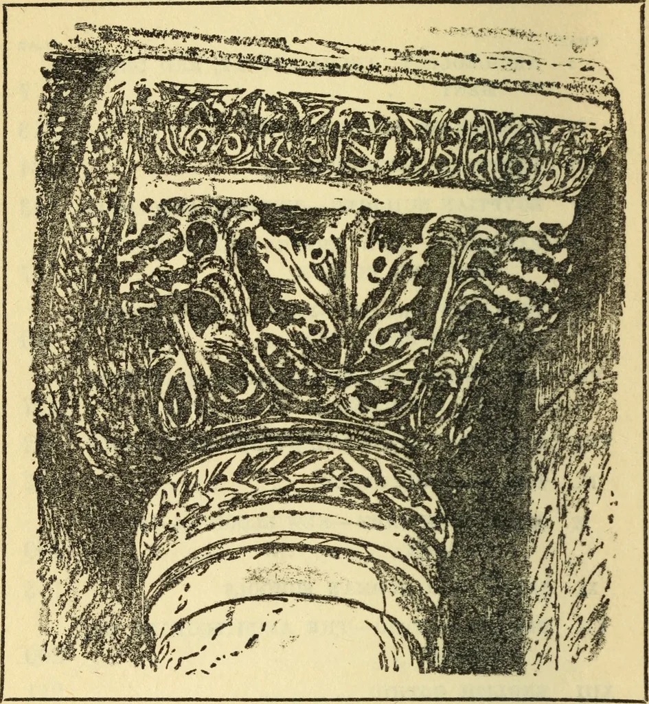 An illustration from Architecture : an introduction to the history and theory of the art of building, 1912, leaf 9