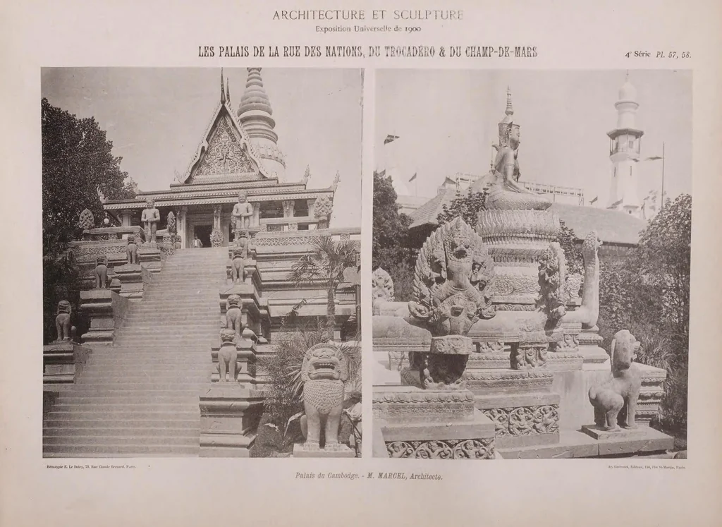 An illustration from L'architecture & la sculpture à l'Exposition de 1900, 1904, leaf 103