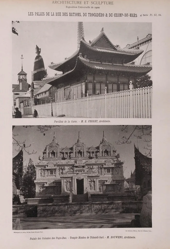 An illustration from L'architecture & la sculpture à l'Exposition de 1900, 1904, leaf 109