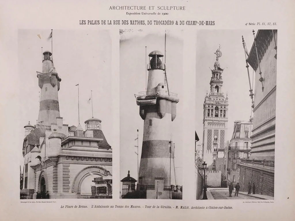 An illustration from L'architecture & la sculpture à l'Exposition de 1900, 1904, leaf 123