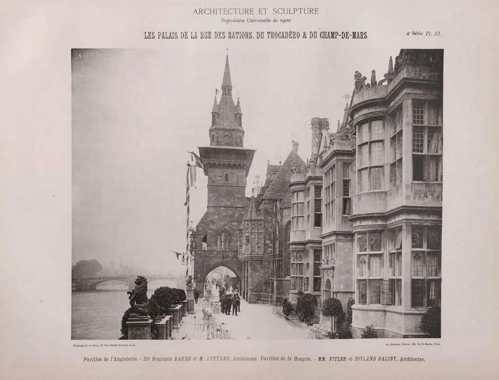 An illustration from L'architecture & la sculpture à l'Exposition de 1900, 1904, leaf 43