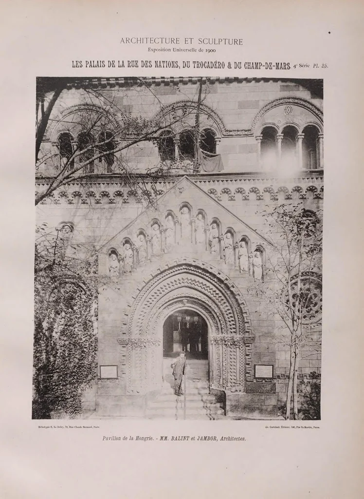 An illustration from L'architecture & la sculpture à l'Exposition de 1900, 1904, leaf 49