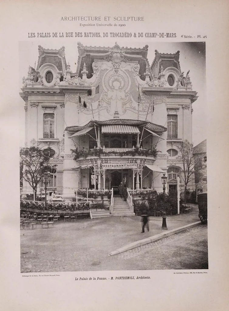 An illustration from L'architecture & la sculpture à l'Exposition de 1900, 1904, leaf 81