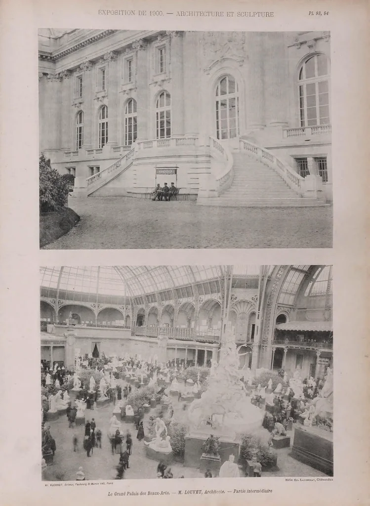 An illustration from L'architecture & la sculpture à l'Exposition de 1900, 1904, leaf 139
