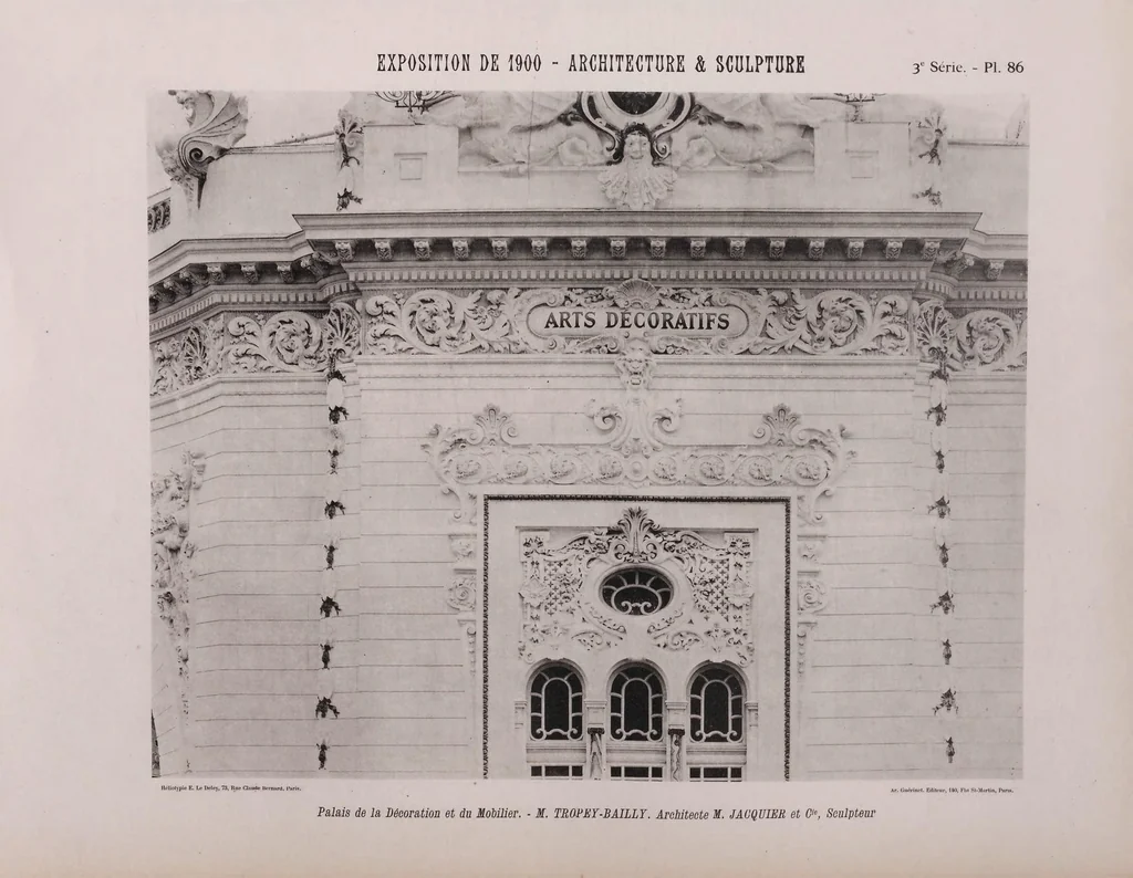 An illustration from L'architecture & la sculpture à l'Exposition de 1900, 1904, leaf 133