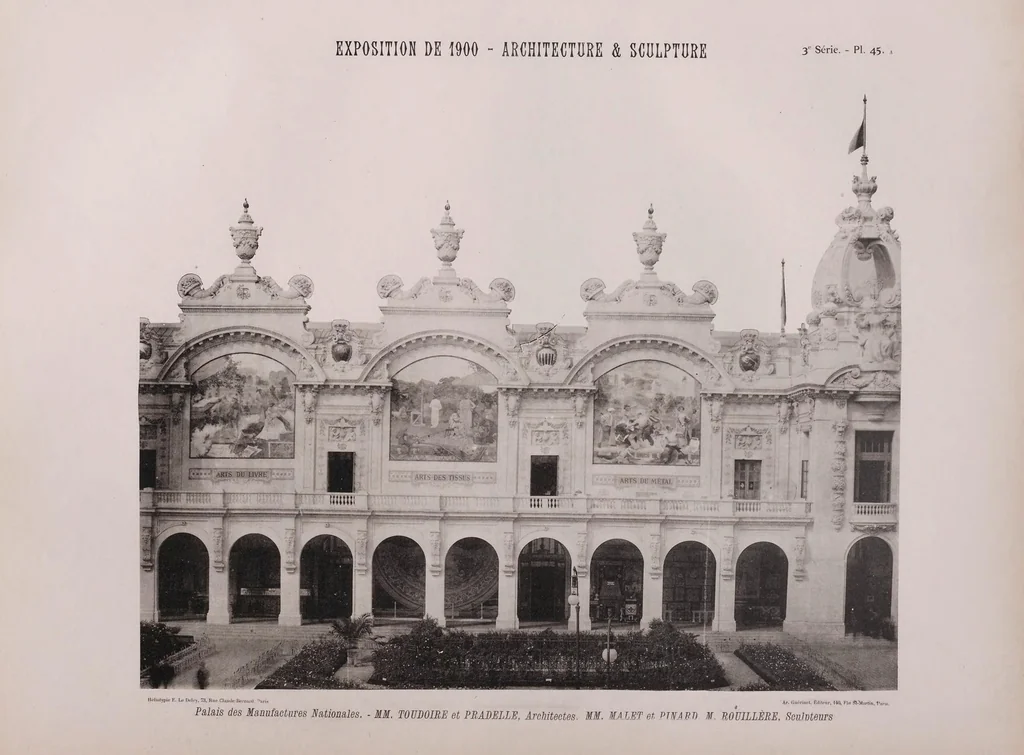 An illustration from L'architecture & la sculpture à l'Exposition de 1900, 1904, leaf 59