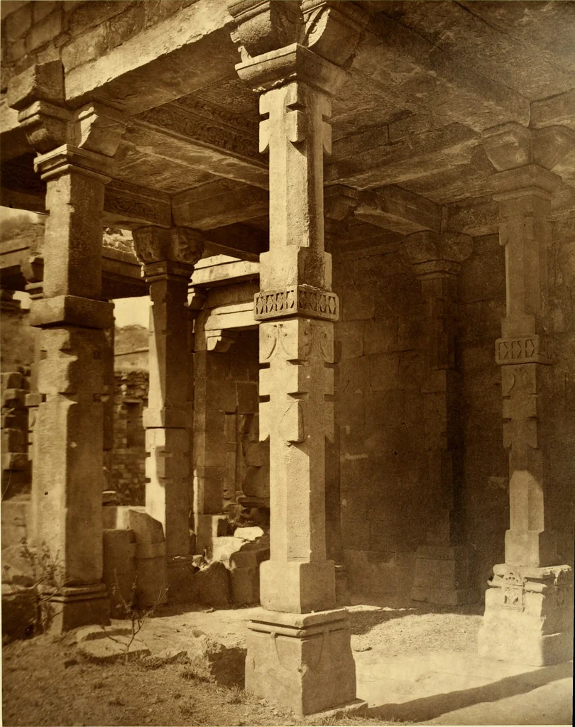 An illustration from The architecture of ancient Delhi : especially the buildings around the Kutb Minar, 1872, leaf 102