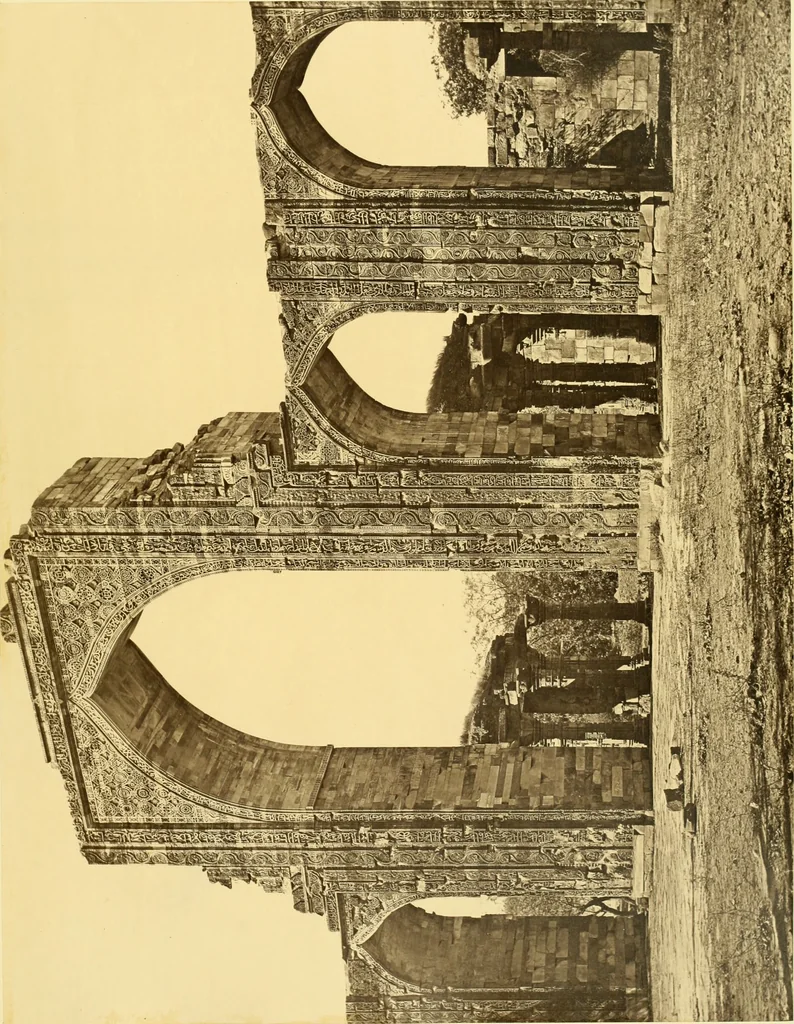 An illustration from The architecture of ancient Delhi : especially the buildings around the Kutb Minar, 1872, leaf 106