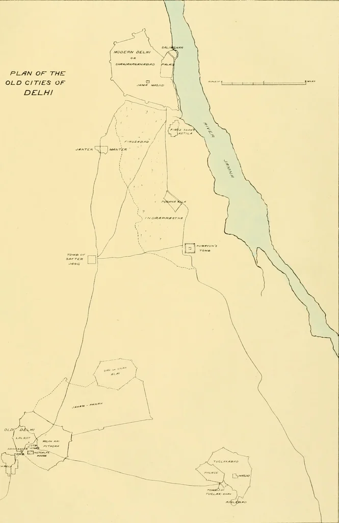 An illustration from The architecture of ancient Delhi : especially the buildings around the Kutb Minar, 1872, leaf 26
