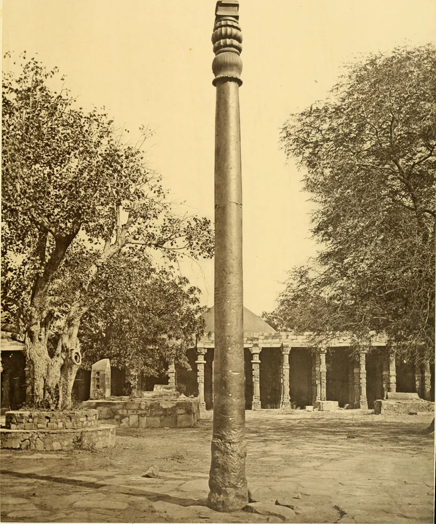 An illustration from The architecture of ancient Delhi : especially the buildings around the Kutb Minar, 1872, leaf 60