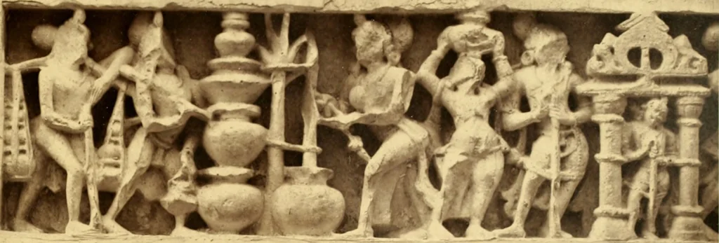 An illustration from The architecture of ancient Delhi : especially the buildings around the Kutb Minar, 1872, leaf 76