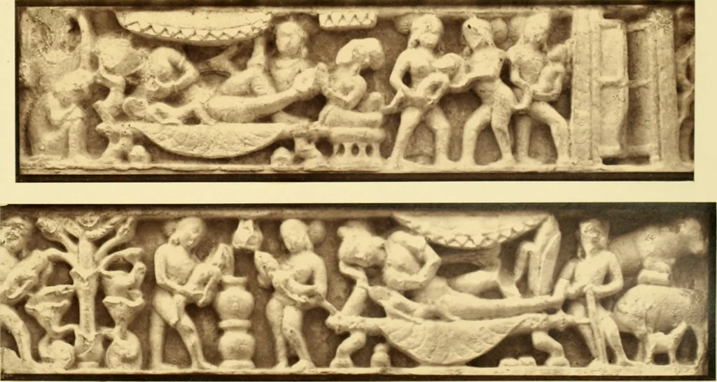 An illustration from The architecture of ancient Delhi : especially the buildings around the Kutb Minar, 1872, leaf 76