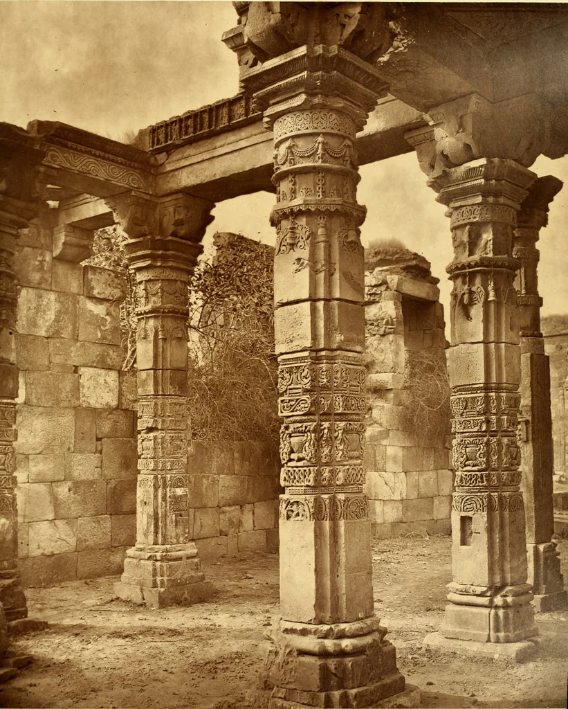 An illustration from The architecture of ancient Delhi : especially the buildings around the Kutb Minar, 1872, leaf 84