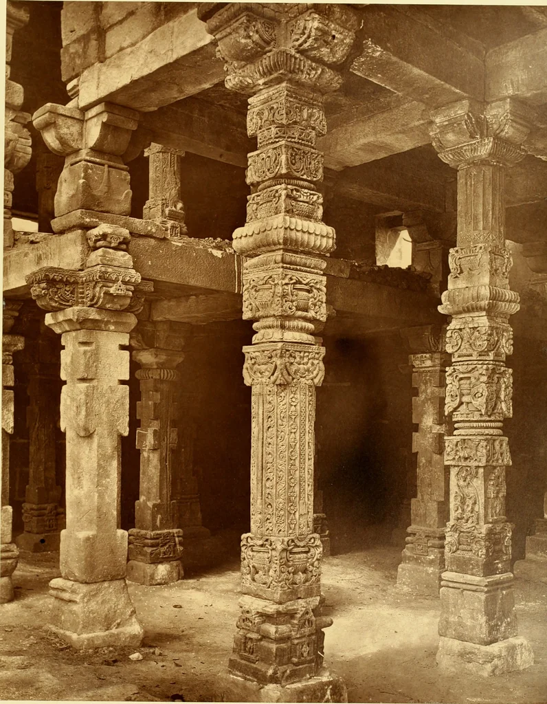 An illustration from The architecture of ancient Delhi : especially the buildings around the Kutb Minar, 1872, leaf 98