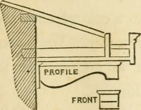 An illustration from The architecture of country houses : including designs for cottages, farm houses, and villas, with remarks on interiors, furniture, and the best modes of warming and ventilating, 1851, leaf 144