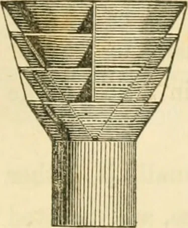 An illustration from The architecture of country houses : including designs for cottages, farm houses, and villas, with remarks on interiors, furniture, and the best modes of warming and ventilating, 1851, leaf 244
