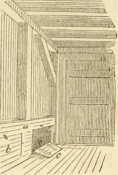 An illustration from The architecture of country houses : including designs for cottages, farm houses, and villas, with remarks on interiors, furniture, and the best modes of warming and ventilating, 1851, leaf 273