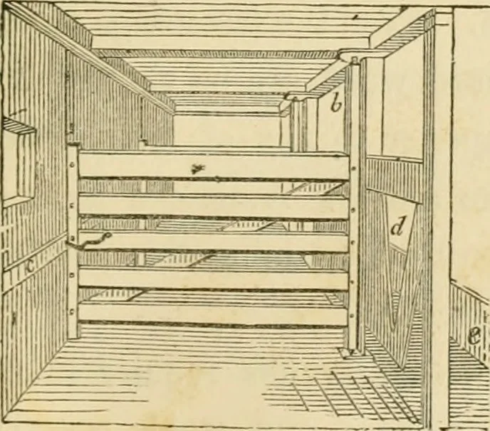 An illustration from The architecture of country houses : including designs for cottages, farm houses, and villas, with remarks on interiors, furniture, and the best modes of warming and ventilating, 1851, leaf 274