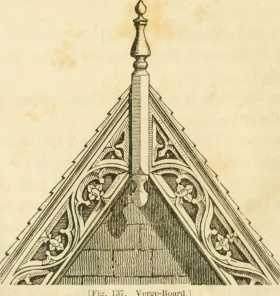 An illustration from The architecture of country houses : including designs for cottages, farm houses, and villas, with remarks on interiors, furniture, and the best modes of warming and ventilating, 1851, leaf 371