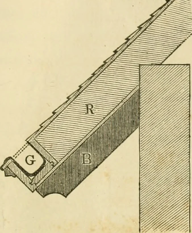 An illustration from The architecture of country houses : including designs for cottages, farm houses, and villas, with remarks on interiors, furniture, and the best modes of warming and ventilating, 1851, leaf 372