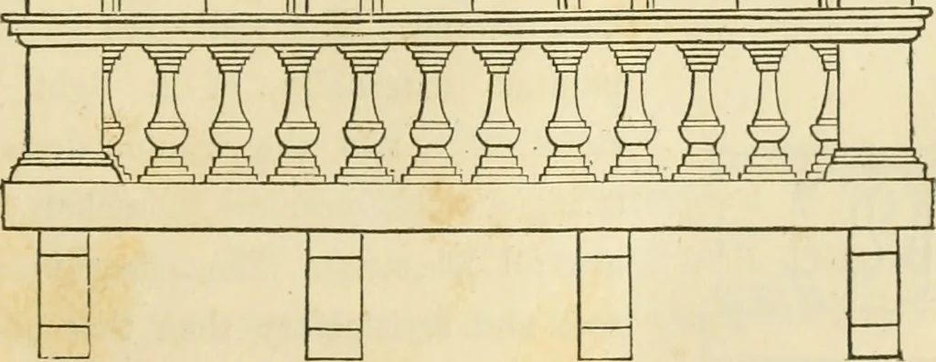 An illustration from The architecture of country houses : including designs for cottages, farm houses, and villas, with remarks on interiors, furniture, and the best modes of warming and ventilating, 1851, leaf 382