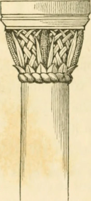 An illustration from The architecture of country houses : including designs for cottages, farm houses, and villas, with remarks on interiors, furniture, and the best modes of warming and ventilating, 1851, leaf 435