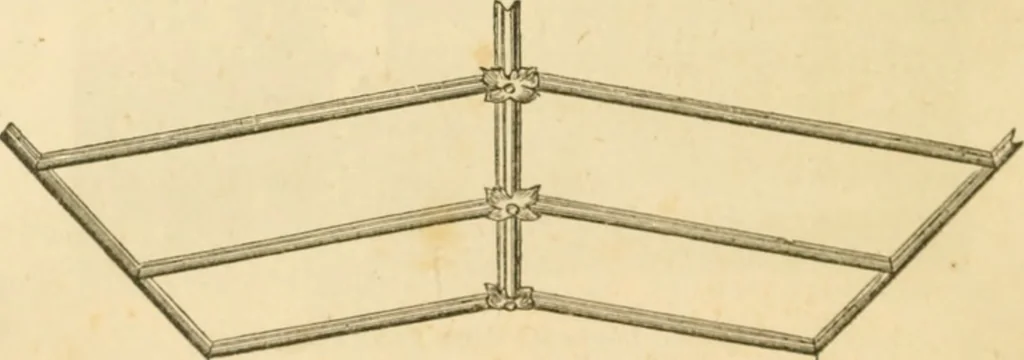 An illustration from The architecture of country houses : including designs for cottages, farm houses, and villas, with remarks on interiors, furniture, and the best modes of warming and ventilating, 1851, leaf 459