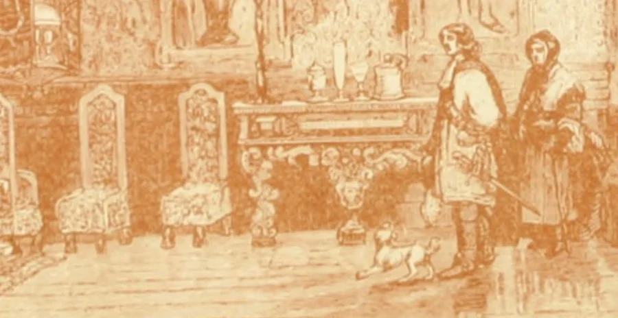 An illustration from The architecture of country houses : including designs for cottages, farm houses, and villas, with remarks on interiors, furniture, and the best modes of warming and ventilating, 1851, leaf 469