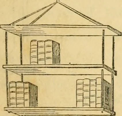 An illustration from The architecture of country houses : including designs for cottages, farm houses, and villas, with remarks on interiors, furniture, and the best modes of warming and ventilating, 1851, leaf 504