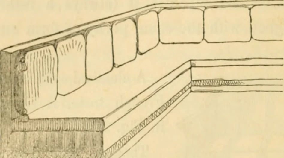 An illustration from The architecture of country houses : including designs for cottages, farm houses, and villas, with remarks on interiors, furniture, and the best modes of warming and ventilating, 1851, leaf 509