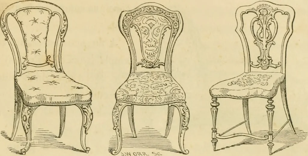 An illustration from The architecture of country houses : including designs for cottages, farm houses, and villas, with remarks on interiors, furniture, and the best modes of warming and ventilating, 1851, leaf 514