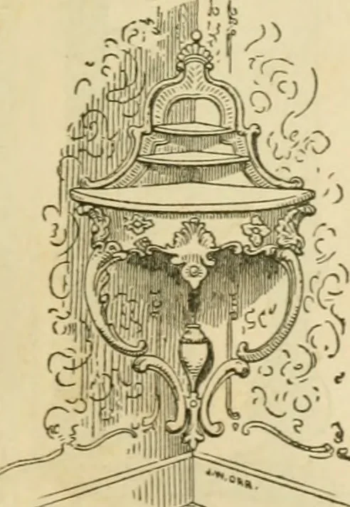 An illustration from The architecture of country houses : including designs for cottages, farm houses, and villas, with remarks on interiors, furniture, and the best modes of warming and ventilating, 1851, leaf 516