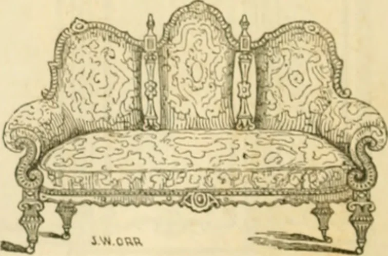 An illustration from The architecture of country houses : including designs for cottages, farm houses, and villas, with remarks on interiors, furniture, and the best modes of warming and ventilating, 1851, leaf 519