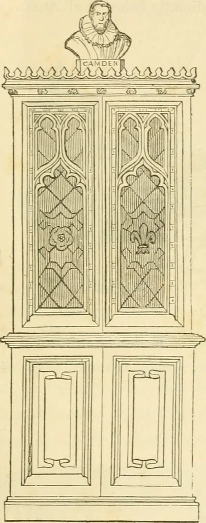 An illustration from The architecture of country houses : including designs for cottages, farm houses, and villas, with remarks on interiors, furniture, and the best modes of warming and ventilating, 1851, leaf 526