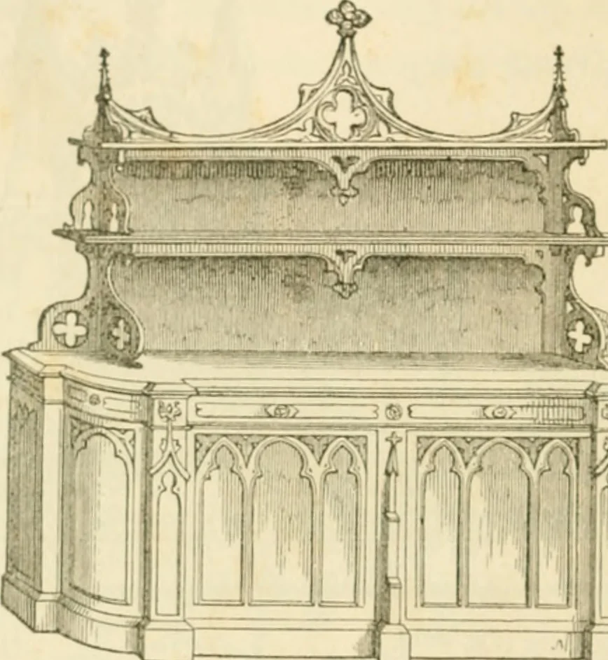 An illustration from The architecture of country houses : including designs for cottages, farm houses, and villas, with remarks on interiors, furniture, and the best modes of warming and ventilating, 1851, leaf 529
