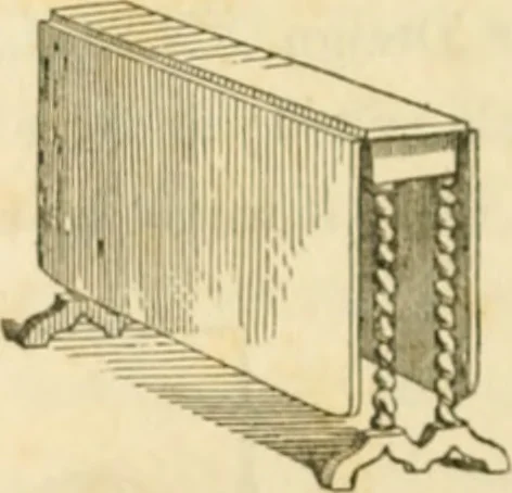 An illustration from The architecture of country houses : including designs for cottages, farm houses, and villas, with remarks on interiors, furniture, and the best modes of warming and ventilating, 1851, leaf 533